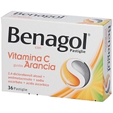 Benagol vitamina c 36 pastiglie arancia