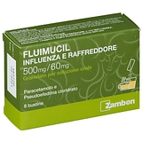 Fluimucil influenza e raffreddore os 8 bustine 500 mg + 60 mg