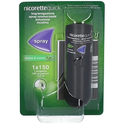 Nicorettequick 1 flaconcino 150 dosi soluz oromucosale 1 mg/erogazione