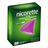 Nicorette soluz inal 20 flaconcini monod 15 mg
