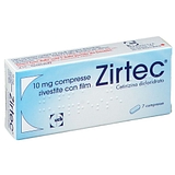 Zirtec 7 cpr riv div 10 mg