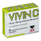 Vivin c 20 cpr eff 330 mg + 200 mg