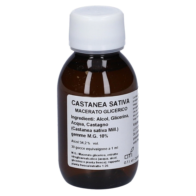 Castanea Sativa Macerato Glicerico 10% Gocce 100 Ml