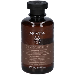 Apivita oily dandruff shampoo willow e propolis 250 ml