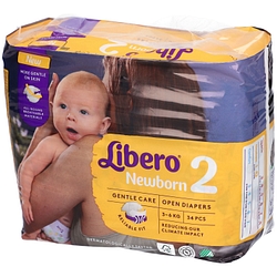 Libero newborn pannolino per bambino taglia 2 3 6 34 pezzi