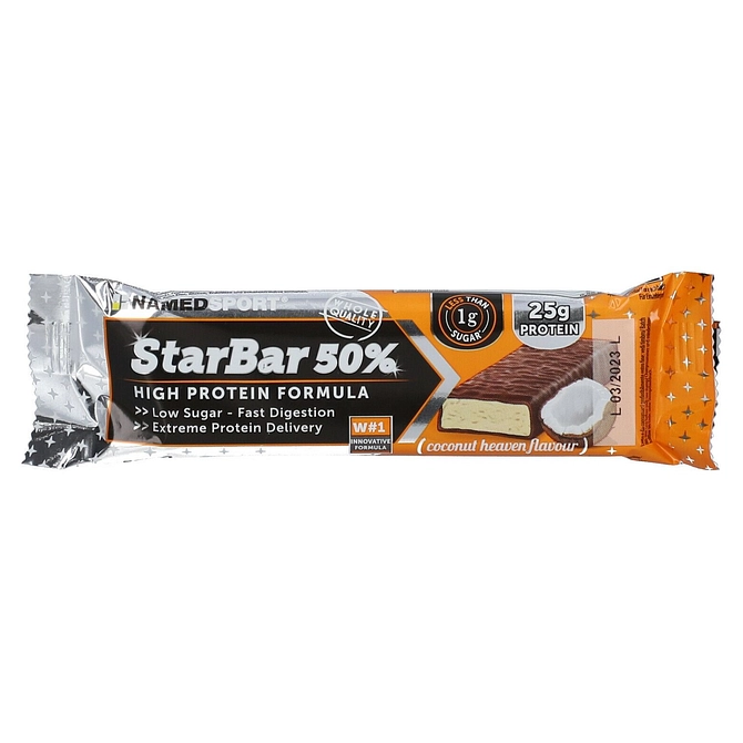 Starbar 50% Protein Coconut Heaven 50 G