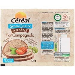 Cereal senza glutine integrale pan campagnolo 175 g