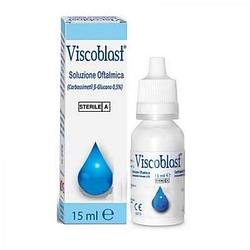 Soluzione oftalmica viscoblast 15 ml