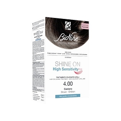 Shine on high sensitivity plus castano 4,00 rivelatore in crema 75 ml + crema colorante 50 ml