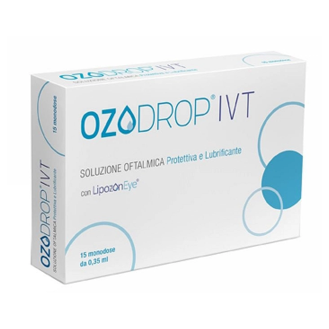 Ozodrop Ivt Soluzione Oftalmica Base Di Olio Ozonizzato In Fosfolipidi 15 Flaconcini Monodose Da 0,35 Ml