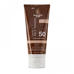 Australian gold spf50 face+ self tanner lotion 88 ml