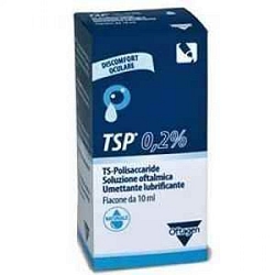 Soluzione oftalmica tsp 0,2% ts polisaccaride flacone 10 ml