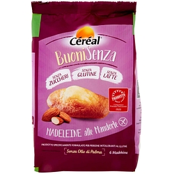 Cereal buonisenza madeleine alle mandorle 180 g