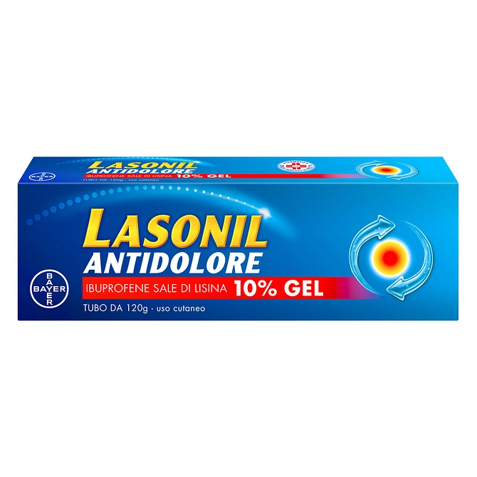 Lasonil Antidolore Gel Dolori Muscolari Articolari Ibuprofene Sale Di Lisina 10% 120gr
