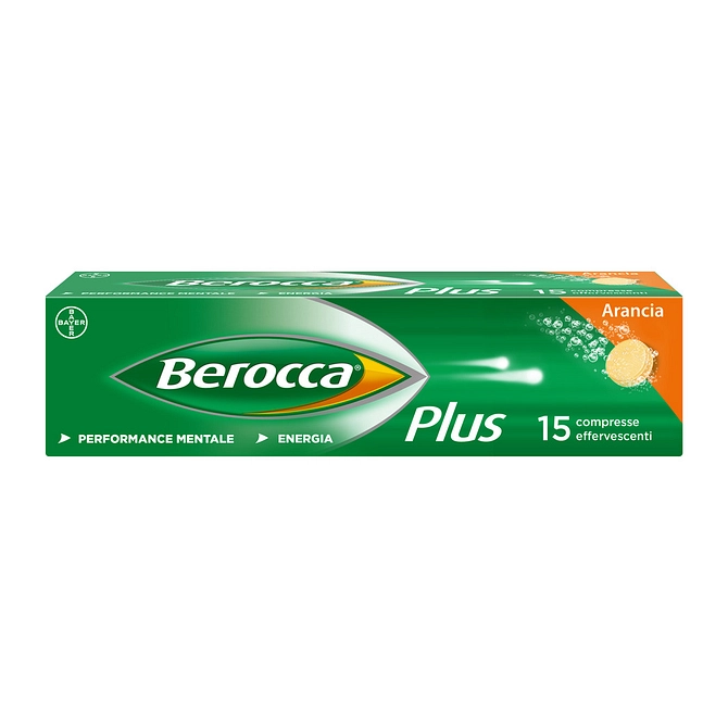 Berocca Plus 15   Integratore Vitamine B, Vitamina C E Calcio Per Performance Mentale E Energia
