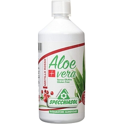 Succo aloevera+ aloe/mirtillo rosso 1 litro