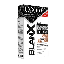 Blanx o3 x black strisce sbiancanti e antimacchia 14 pezzi