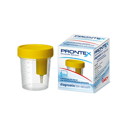 Contenitore per urina sterile prontex diagnostic box con prelievo cuum