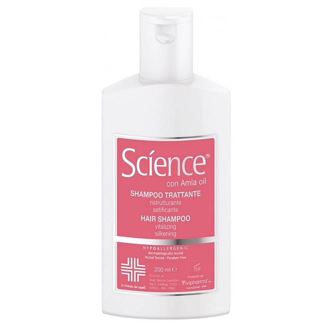 Science Shampoo Ristrutturante Effetto Seta Con Amla Oil 200 Ml