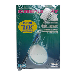 Gripdent tabs 54 compresse + spazzolino pulitore