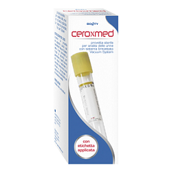 Ceroxmed provetta urine vacuum system 1 pezzo
