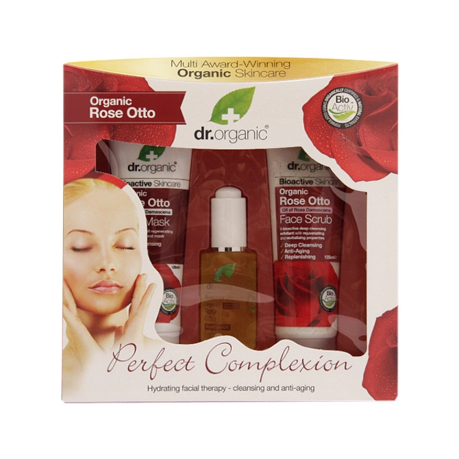Dr Organic Rose Rosa Perfect Complexion Gift Pack