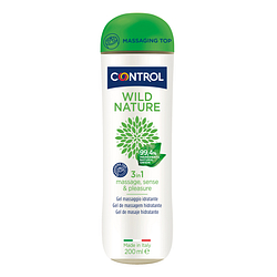 Control wild nature massage gel massaggio 3 in 1 200 ml