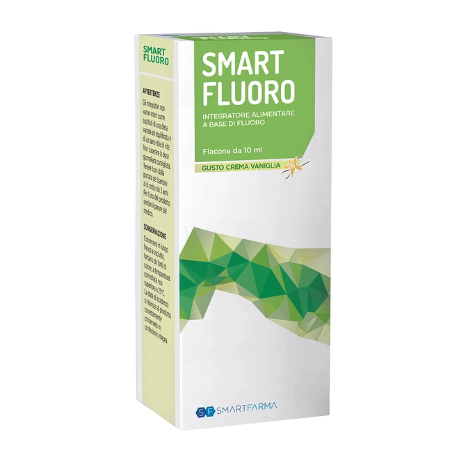 Smart Fluoro Gocce 10 Ml Gusto Crema Vaniglia