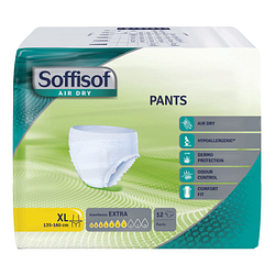 Pannolone soffisof air dry pants extra extra large 12 pezzi
