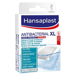 Hansaplast aqua protect extra large silver 5 pezzi