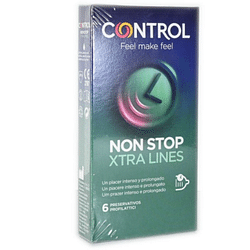 Control non stop xtra lines 6 pezzi