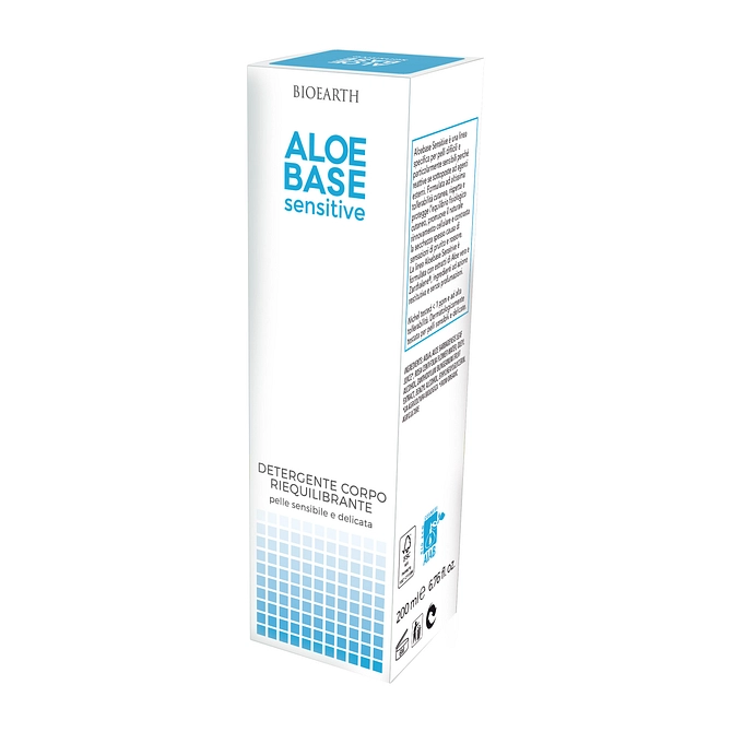 Aloebase Sensitive Detergente Corpo 200 Ml