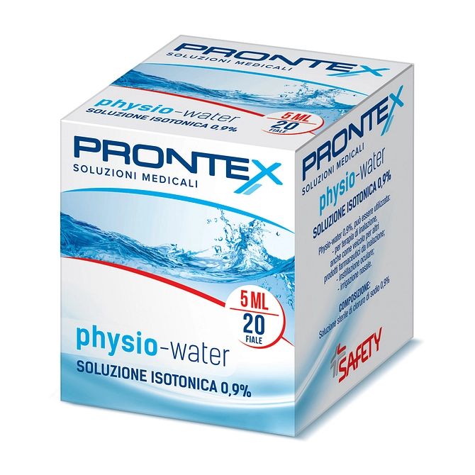 Soluzione Fisiologica Prontex Physio Isotonic 20 Fiale Da 5 Ml