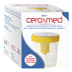 Ceroxmed contenitore urina vacuum system 1 pezzo