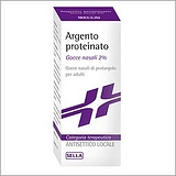 Argento proteinato (sella) ad gtt orl 10 ml 2%