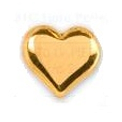 Inverness orecchini cuore placcati oro r932 c