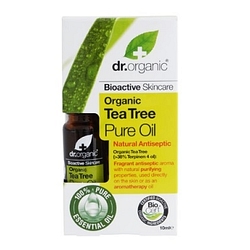 Dr organic tea tree essential oil olio essenziale 10 ml