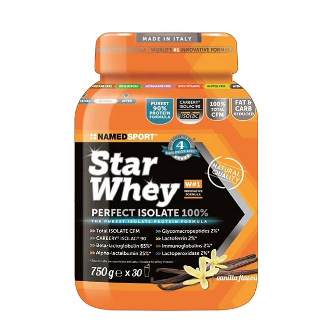 Star Whey Isolate Vanilla 750 G