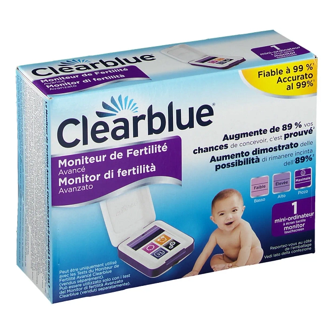 Monitor Di Fertilita' Clearblue Advanced 1 Pezzo