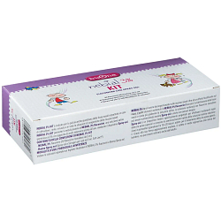 Kit nebial 3% 20 flaconcini monodose da 5 ml + kit contenente spray sol pediatrico e siringa