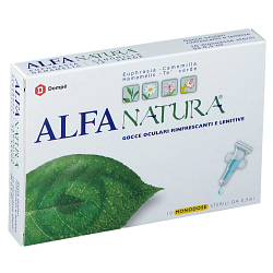 Alfa natura gocce oculari 10 flaconcini monodose 0,5 ml