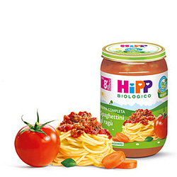 Hipp bio spaghettini al ragu' 220 g