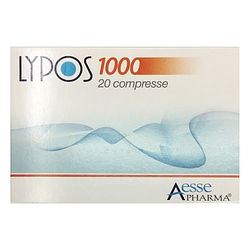 Lypos 1000 20 compresse ovaline 1000 mg