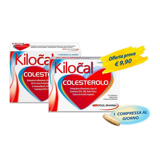 Kilocal Colesterolo 15 Compresse