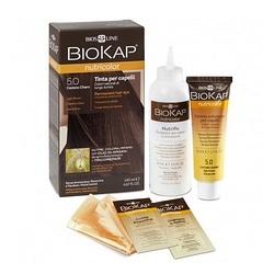 Biokap nutricolor 5,3 new castano oro chiaro tinta tubo + flacone
