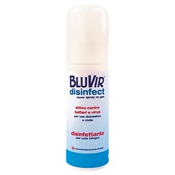 Bluvir spray no gas battericida e virucida 100 ml