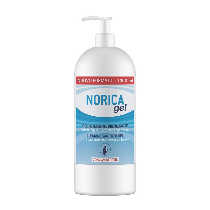 Norica Gel Detergente Igienizzante 70% Alcool 1000 Ml