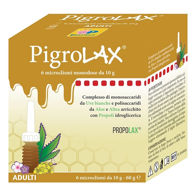 Microclisma Pigrolax Adulti 6 X 10 G