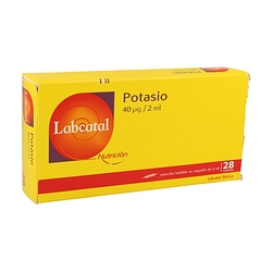 Labcatal nutrition potassio 28 fiale da 2 ml
