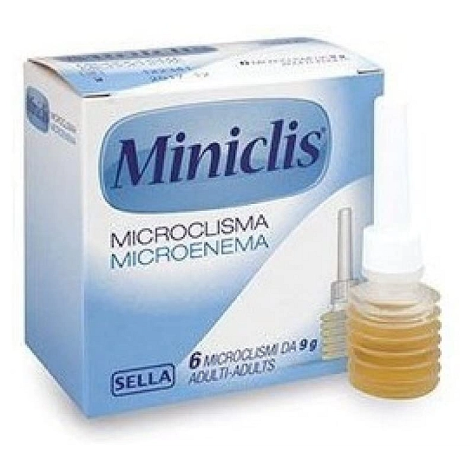 Miniclis Adulti 9 G 6 Microclismi
